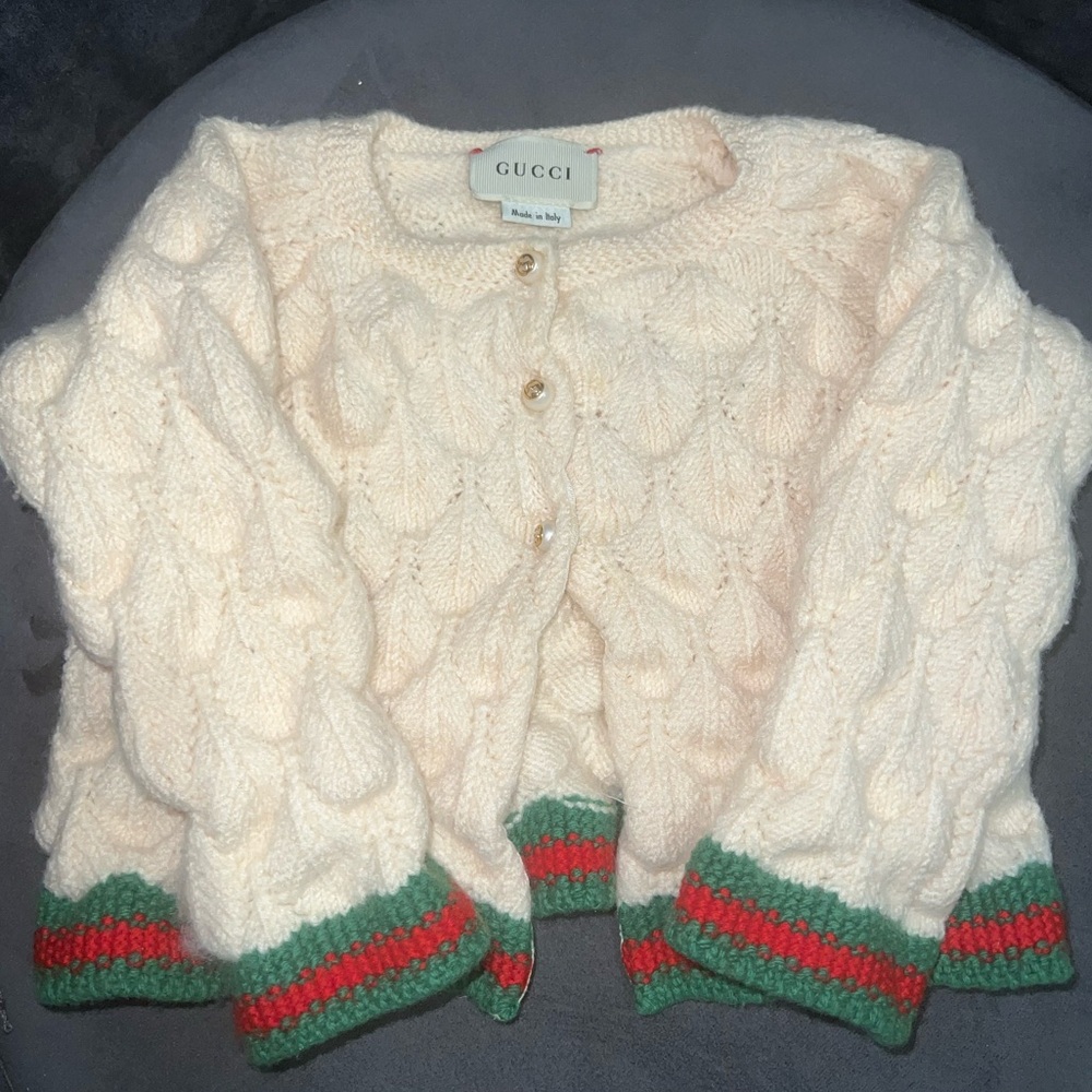 Gucci sweater baby girls 12-18 months